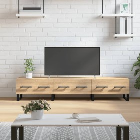 Sonoma oak engineered wood TV cabinet 150x36x30 cm by vidaXL, TV Furniture - Ref: Foro24-829175, Price: 113,73 €, Discount: %