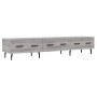 Mueble de TV madera de ingeniería gris Sonoma 150x36x30 cm de vidaXL, Muebles TV - Ref: Foro24-829170, Precio: 93,51 €, Descu...