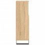 Armario de baño madera contrachapada roble Sonoma 30x30x100 cm de vidaXL, Tocadores de baño - Ref: Foro24-831567, Precio: 68,...