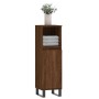 Oak brown plywood bathroom cabinet 30x30x100 cm by vidaXL, bathroom vanities - Ref: Foro24-831571, Price: 51,30 €, Discount: %