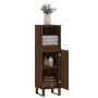 Oak brown plywood bathroom cabinet 30x30x100 cm by vidaXL, bathroom vanities - Ref: Foro24-831571, Price: 51,30 €, Discount: %