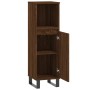 Oak brown plywood bathroom cabinet 30x30x100 cm by vidaXL, bathroom vanities - Ref: Foro24-831571, Price: 51,30 €, Discount: %