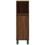 Oak brown plywood bathroom cabinet 30x30x100 cm by vidaXL, bathroom vanities - Ref: Foro24-831571, Price: 51,30 €, Discount: %