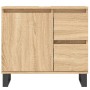 Armario de baño madera contrachapada roble Sonoma 65x33x60 cm de vidaXL, Tocadores de baño - Ref: Foro24-831615, Precio: 103,...