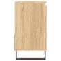 Armario de baño madera contrachapada roble Sonoma 65x33x60 cm de vidaXL, Tocadores de baño - Ref: Foro24-831615, Precio: 103,...