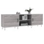 Mueble para TV madera de ingeniería gris Sonoma 150x30x50 cm de vidaXL, Muebles TV - Ref: Foro24-829098, Precio: 96,70 €, Des...