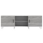 Mueble para TV madera de ingeniería gris Sonoma 150x30x50 cm de vidaXL, Muebles TV - Ref: Foro24-829098, Precio: 96,70 €, Des...