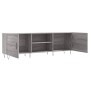 Mueble para TV madera de ingeniería gris Sonoma 150x30x50 cm de vidaXL, Muebles TV - Ref: Foro24-829098, Precio: 96,70 €, Des...