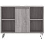 Mueble de baño madera de ingeniería gris Sonoma 80x33x60 cm de vidaXL, Tocadores de baño - Ref: Foro24-831634, Precio: 55,85 ...