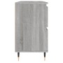 Mueble de baño madera de ingeniería gris Sonoma 80x33x60 cm de vidaXL, Tocadores de baño - Ref: Foro24-831650, Precio: 71,73 ...