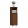 Oak brown plywood bathroom cabinet 30x30x100 cm by vidaXL, bathroom vanities - Ref: Foro24-831555, Price: 53,76 €, Discount: %