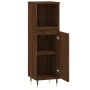 Oak brown plywood bathroom cabinet 30x30x100 cm by vidaXL, bathroom vanities - Ref: Foro24-831555, Price: 53,76 €, Discount: %