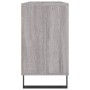 Sonoma gray engineered wood bathroom cabinet 80x33x60 cm by vidaXL, bathroom vanities - Ref: Foro24-831642, Price: 67,41 €, D...