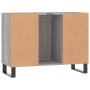 Mueble de baño madera de ingeniería gris Sonoma 80x33x60 cm de vidaXL, Tocadores de baño - Ref: Foro24-831642, Precio: 67,41 ...