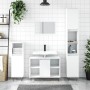 Mueble de baño madera de ingeniería blanco 80x33x60 cm de vidaXL, Tocadores de baño - Ref: Foro24-831628, Precio: 56,04 €, De...