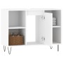 Mueble de baño madera de ingeniería blanco 80x33x60 cm de vidaXL, Tocadores de baño - Ref: Foro24-831628, Precio: 56,04 €, De...