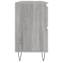 Sonoma gray engineered wood bathroom cabinet 80x33x60 cm by vidaXL, bathroom vanities - Ref: Foro24-831658, Price: 83,78 €, D...