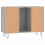 Sonoma gray engineered wood bathroom cabinet 80x33x60 cm by vidaXL, bathroom vanities - Ref: Foro24-831658, Price: 83,78 €, D...