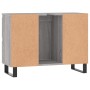 Sonoma grauer Badezimmerschrank aus Holzwerkstoff, 80 x 33 x 60 cm von vidaXL, Badezimmerwaschtische - Ref: Foro24-831666, Pr...