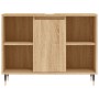 Mueble de baño madera de ingeniería roble Sonoma 80x33x60 cm de vidaXL, Tocadores de baño - Ref: Foro24-831623, Precio: 65,87...