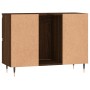 Mueble de baño madera de ingeniería roble marrón 80x33x60 cm de vidaXL, Tocadores de baño - Ref: Foro24-831651, Precio: 71,73...