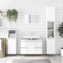 Engineered wood bathroom cabinet in white, 80x33x60 cm by vidaXL, bathroom vanities - Ref: Foro24-831644, Price: 85,57 €, Dis...