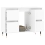 Mueble de baño madera de ingeniería blanco 80x33x60 cm de vidaXL, Tocadores de baño - Ref: Foro24-831644, Precio: 85,57 €, De...