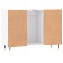 Mueble de baño madera de ingeniería blanco 80x33x60 cm de vidaXL, Tocadores de baño - Ref: Foro24-831644, Precio: 85,57 €, De...