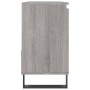 Armario de baño madera contrachapada gris Sonoma 65x33x60 cm de vidaXL, Tocadores de baño - Ref: Foro24-831618, Precio: 70,93...