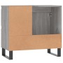 Armario de baño madera contrachapada gris Sonoma 65x33x60 cm de vidaXL, Tocadores de baño - Ref: Foro24-831618, Precio: 70,93...