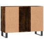 Smoked oak engineered wood bathroom cabinet 80x33x60 cm by vidaXL, bathroom vanities - Ref: Foro24-831641, Price: 74,78 €, Di...