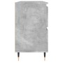 Concrete gray engineered wood bathroom cabinet 80x33x60 cm by vidaXL, bathroom vanities - Ref: Foro24-831648, Price: 92,59 €,...