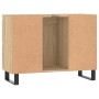 Mueble de baño madera de ingeniería roble Sonoma 80x33x60 cm de vidaXL, Tocadores de baño - Ref: Foro24-831663, Precio: 120,1...