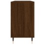 Mueble de baño madera de ingeniería roble marrón 80x33x60 cm de vidaXL, Tocadores de baño - Ref: Foro24-831627, Precio: 64,09...