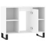 Mueble de baño madera de ingeniería blanco 80x33x60 cm de vidaXL, Tocadores de baño - Ref: Foro24-831636, Precio: 60,10 €, De...