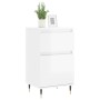 Display cabinets 2 units engineered wood glossy white 40x35x70 cm by vidaXL, Sideboards - Ref: Foro24-831137, Price: 68,80 €,...