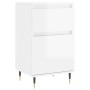 Display cabinets 2 units engineered wood glossy white 40x35x70 cm by vidaXL, Sideboards - Ref: Foro24-831137, Price: 68,80 €,...