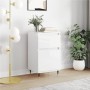 Glossy white engineered wood sideboard 40x35x70 cm by vidaXL, Sideboards - Ref: Foro24-831136, Price: 41,99 €, Discount: %