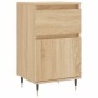 Aparadores 2 uds madera de ingeniería roble Sonoma 40x35x70 cm de vidaXL, Aparadores - Ref: Foro24-831139, Precio: 62,59 €, D...