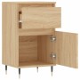 Aparadores 2 uds madera de ingeniería roble Sonoma 40x35x70 cm de vidaXL, Aparadores - Ref: Foro24-831139, Precio: 62,59 €, D...