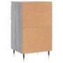 Aparador madera de ingeniería gris Sonoma 40x35x70 cm de vidaXL, Aparadores - Ref: Foro24-831144, Precio: 47,95 €, Descuento: %