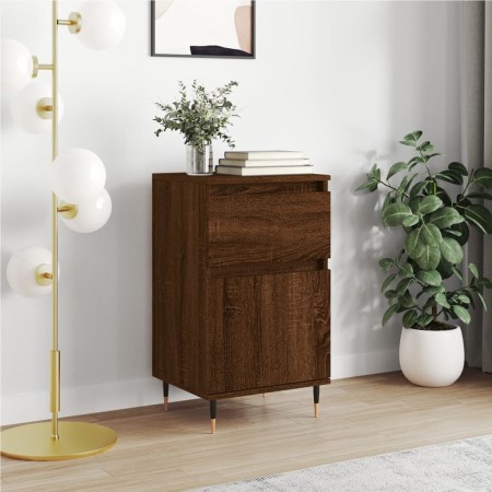 Oak brown engineered wood sideboard 40x35x70 cm by vidaXL, Sideboards - Ref: Foro24-831146, Price: 47,99 €, Discount: %