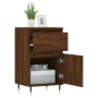 Oak brown engineered wood sideboard 40x35x70 cm by vidaXL, Sideboards - Ref: Foro24-831146, Price: 47,99 €, Discount: %