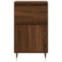 Oak brown engineered wood sideboard 40x35x70 cm by vidaXL, Sideboards - Ref: Foro24-831146, Price: 47,99 €, Discount: %