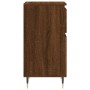 Oak brown engineered wood sideboard 40x35x70 cm by vidaXL, Sideboards - Ref: Foro24-831146, Price: 47,99 €, Discount: %