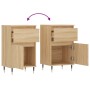 Aparador madera de ingeniería roble Sonoma 40x35x70 cm de vidaXL, Aparadores - Ref: Foro24-831138, Precio: 48,99 €, Descuento: %