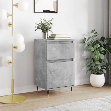 Engineered wood sideboard in concrete gray, 40x35x70 cm by vidaXL, Sideboards - Ref: Foro24-831140, Price: 47,75 €, Discount: %