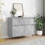 Sideboards 2 pcs concrete gray engineered wood 40x35x70 cm by vidaXL, Sideboards - Ref: Foro24-831141, Price: 62,96 €, Discou...