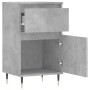 Aparadores 2 uds madera de ingeniería gris hormigón 40x35x70 cm de vidaXL, Aparadores - Ref: Foro24-831141, Precio: 62,99 €, ...