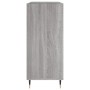 Mueble discos madera contrachapada gris Sonoma 84,5x38x89 cm de vidaXL, Almacenamiento para CD y DVD - Ref: Foro24-831770, Pr...